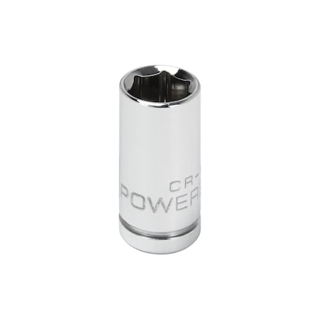 Powerbuilt 1/4" Drive 5/16" 6Pt Socket 648275